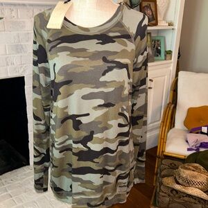 NWT Camo Long Sleeve Shirt